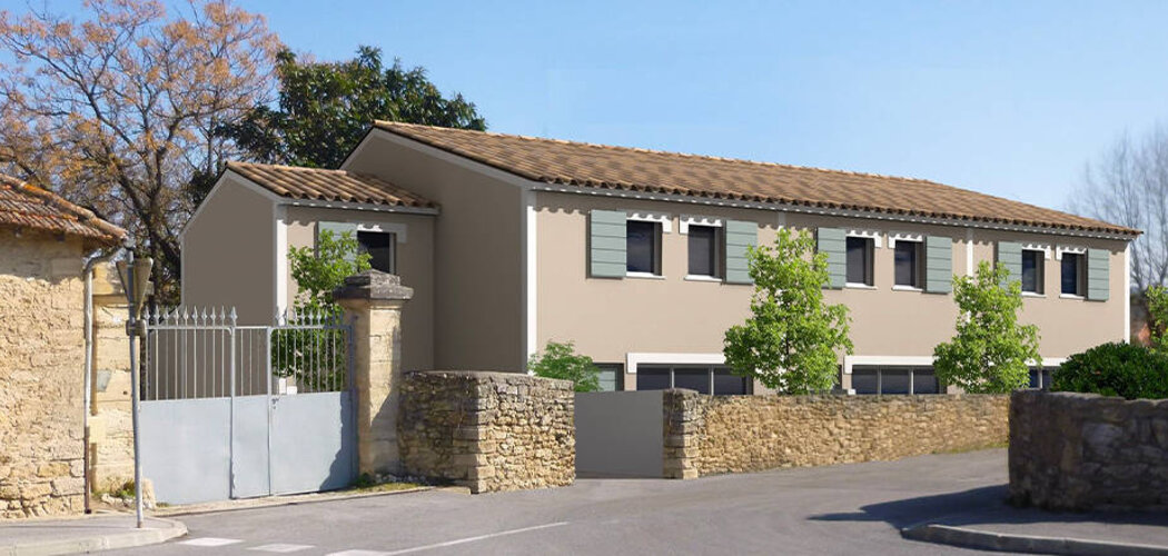 Programme immobilier neuf LES BASTIDES DES HORTS - Saussan : Résidence T3–T4 avec cadre provençal et confort familial proche des plages (34570) - Référence : 5417