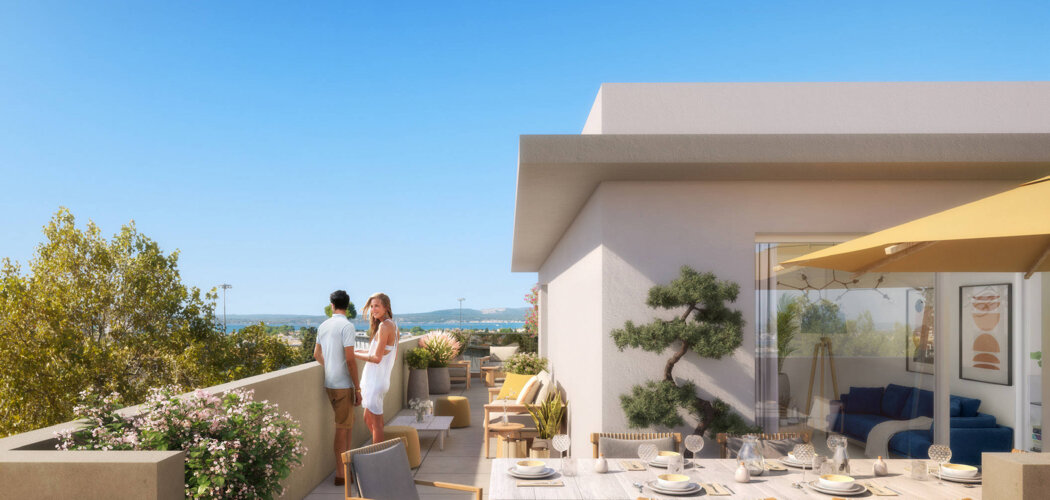 Programme immobilier neuf lady camille - Sète près commerces et hôpital (34200) - Référence : 7575