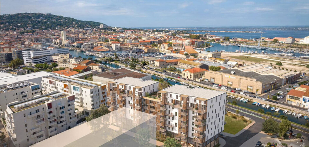 Programme immobilier neuf Sun’Sète - Sète secteur de la Rive Sud proche du centre historique (34200) - Référence : 12561