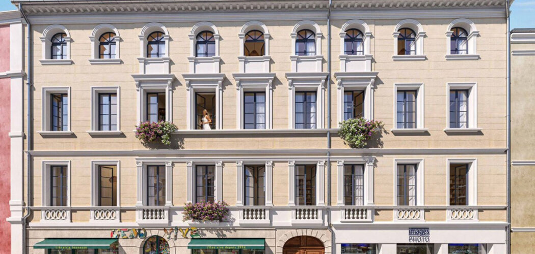 Programme immobilier neuf CARRE MITHRAS - Titre : Nîmes : logements neufs sécurisés et verdoyants proche des commodités (30000) - Référence : 14771