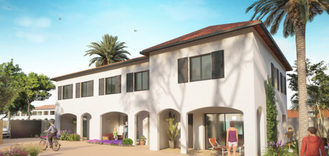 Programme immobilier neuf les arcades du rezil - Uchaud : villas neuves T4 en duplex dans un cadre naturel (30620) - Référence : 11679