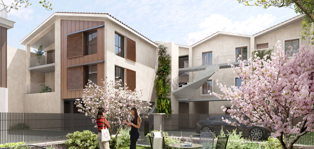 Programme immobilier neuf LE CLOS ST AGATHE - Valergues à deux pas des commodités (34130) - Référence : 12114