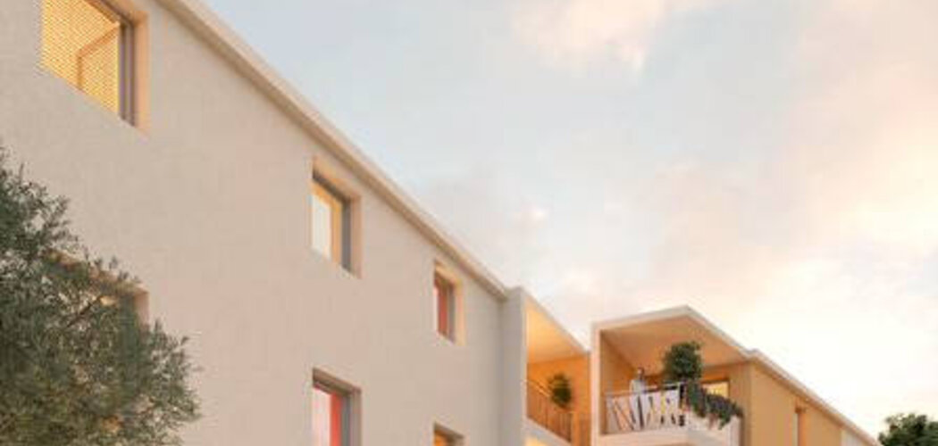 Programme immobilier neuf Lou Marques - Vendargues : Résidence T2–T4 avec cadre provençal et confort optimisé proche des commodités (34740) - Référence : 14622