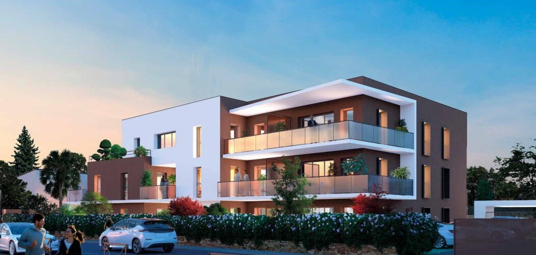 Programme immobilier neuf carré vias - Vias, logements neufs et proximité Mairie en quartier résidentiel (34450) - Référence : 9109