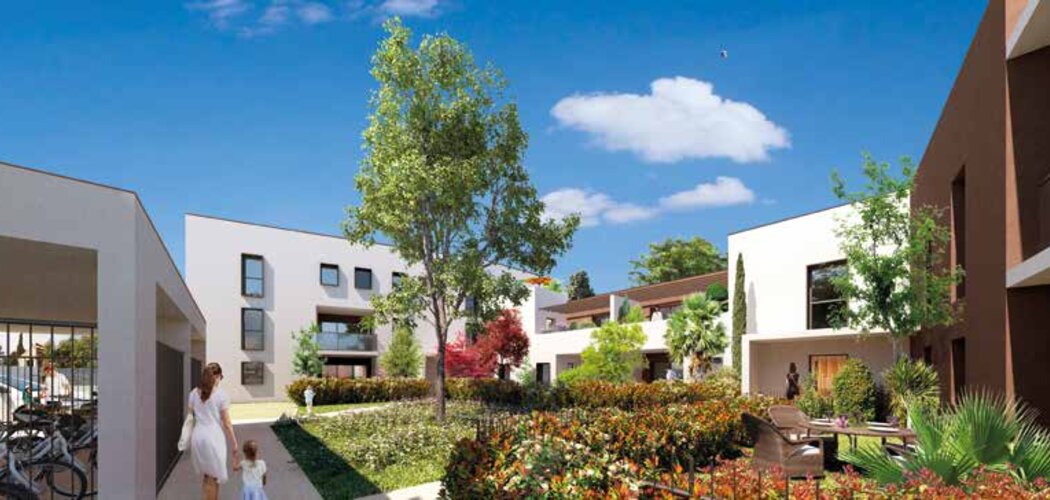 Programme immobilier neuf carré vias - Vias, logements neufs et proximité Mairie en quartier résidentiel (34450) - Référence : 9109