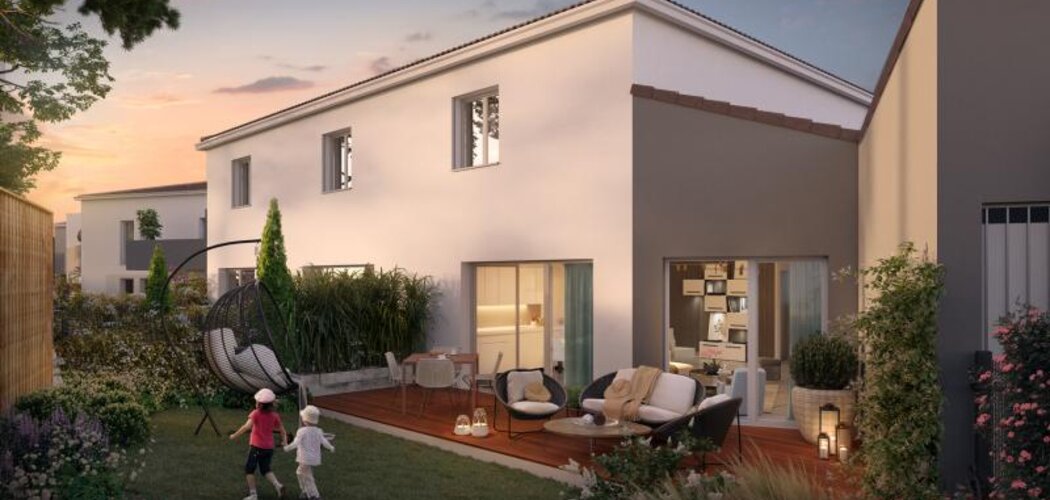 Programme immobilier neuf Villa soléa - Vic-la-Gardiole : logements neufs sécurisés et verdoyants proche des commodités (34110) - Référence : 15090