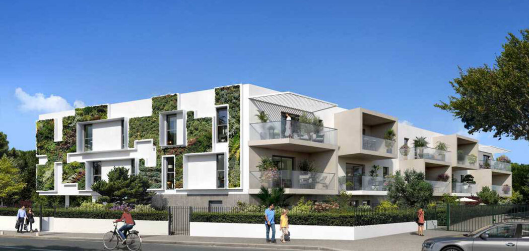 Programme immobilier neuf ART & VERDE - Villeneuve-lès-Maguelone : Résidence studio–T4 avec cadre résidentiel et confort moderne proche des commodités (34750) - Référence : 4713