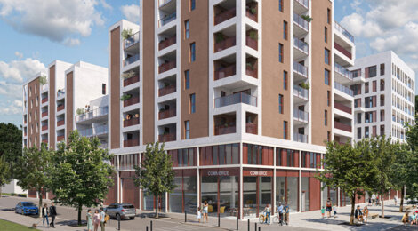 Programme immobilier neuf Terra Sud - Montpellier adresse neuve proche tramway T4 (34000) - Référence : 17416