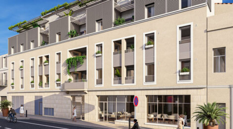 Programme immobilier neuf LE PALATIN - Nîmes résidence contemporaine près des Arènes et de la gare (30000) - Référence : 18576