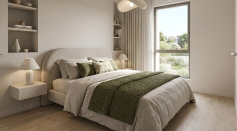 Programme immobilier neuf LES ROBES DU PIC - Saint-Gély-sur-Fesc face au Parc du Bosquet (34980) - Référence : 18253