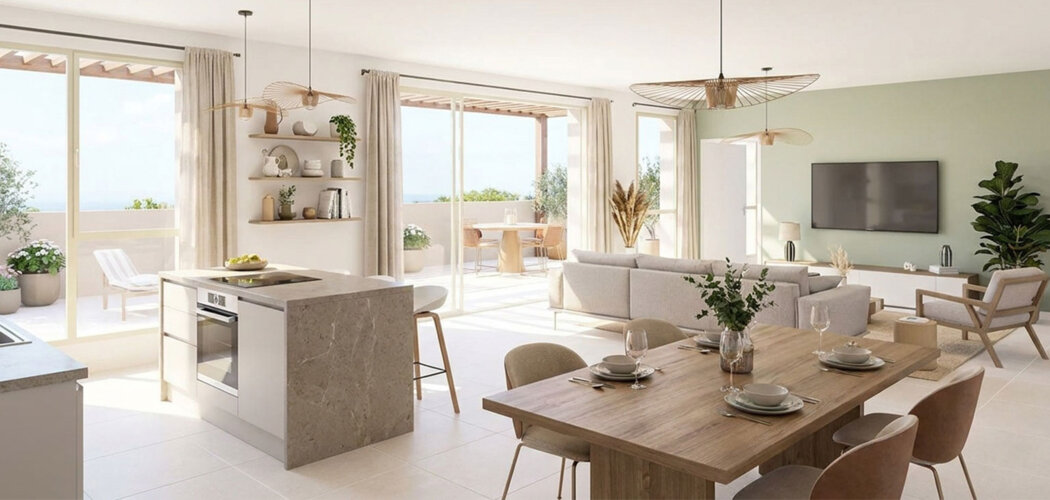 Programme immobilier neuf MAISON AZURE - Agde adresse neuve entre centre historique et plages (34300) - Référence : 17344