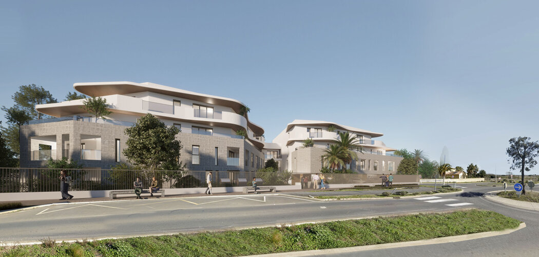 Programme immobilier neuf ONDELINE - Agde entre plages et centre-ville (34300) - Référence : 18302