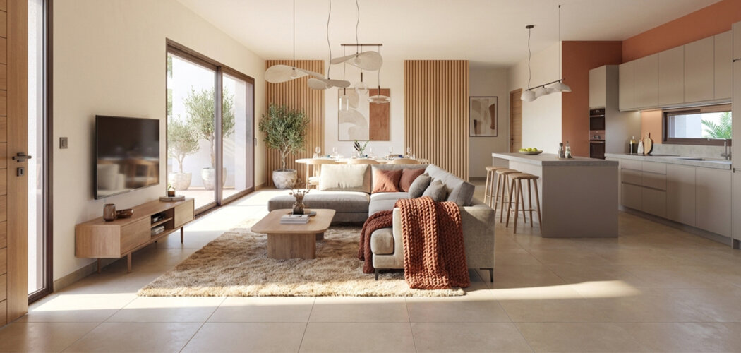 Programme immobilier neuf LES VILLAS DU GOLF - Agde maisons familiales proches plages et golf (34300) - Référence : 18301