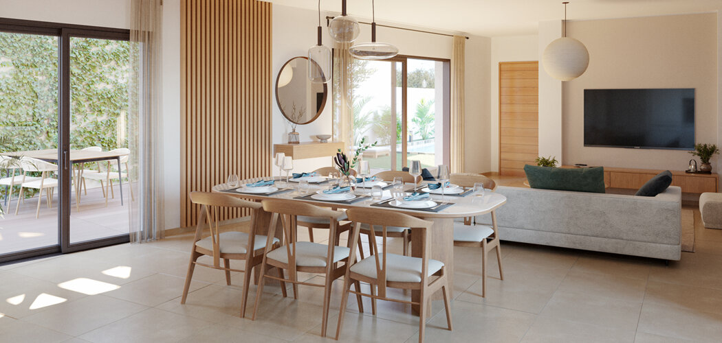 Programme immobilier neuf LES VILLAS DU GOLF - Agde maisons familiales proches plages et golf (34300) - Référence : 18301