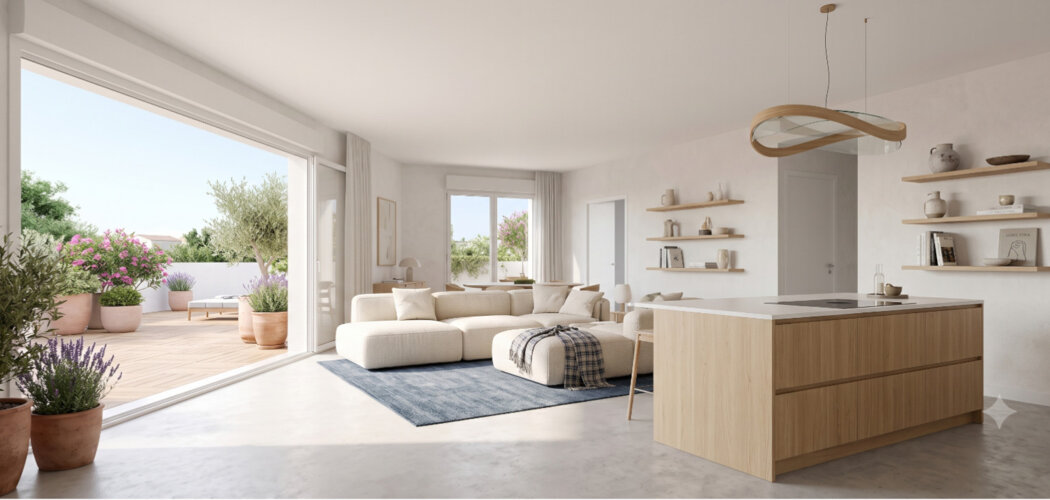 Programme immobilier neuf ALTIS - Castelnau-le-Lez : logements neufs sécurisés et verdoyants proche des commodités (34170) - Référence : 17064