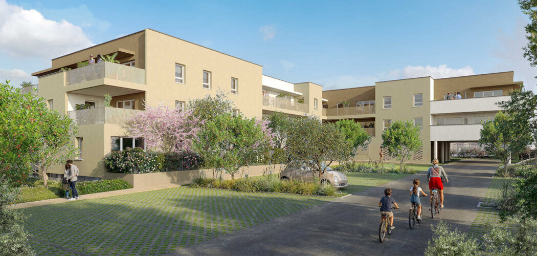 Programme immobilier neuf ORIS - Castries résidence contemporaine près de Montpellier (34160) - Référence : 18042