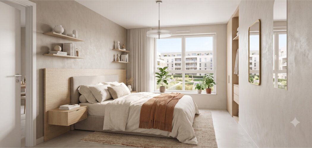 Programme immobilier neuf Naturea - Sauvian : logements neufs sécurisés et verdoyants proche des commodités (34410) - Référence : 15121